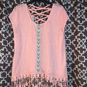 Xl pink top